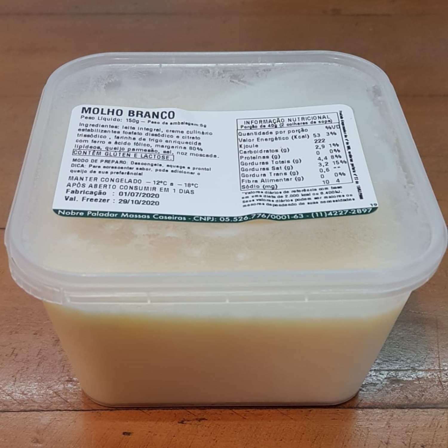 Molho Branco 500 g